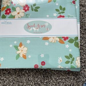 Riley Blake Sweet Acres Floral Fabric 10 Inch Stacker